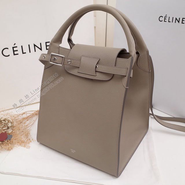 Celine女包 賽琳平紋小牛皮手袋 Céline big bag Celine手提肩背包 183313  slyd2129